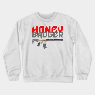 Honey Badger By Q Crewneck Sweatshirt